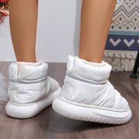 Botas De Piel De Sisal Gruesa Y Antideslizantes Para Mujer Invierno 2024 Nuevas Impermeables Con Suela Gruesa Y Lining De Peluche Botines De Tobillo Cálidos Y Lindos En Colores Variados Talla 36-41 - details 15