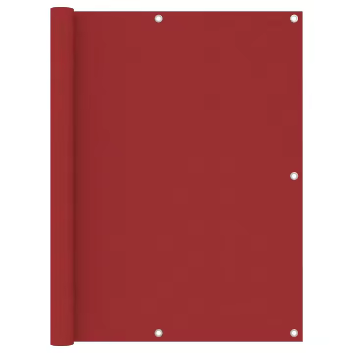 Toldo para Balcón de Tela Oxford Rojo 120x500 cm - 1