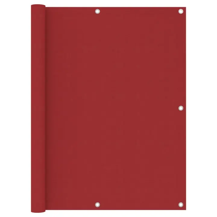 Toldo para Balcón de Tela Oxford Rojo 120x500 cm - 1
