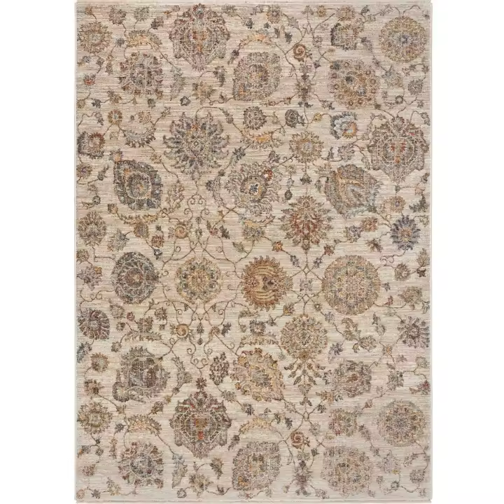 ATTICGO Alfombra de Interior Estilo Mosaico en Multicolor - Samarkand 8427 | 200X300, 100X150, 133X190, 160X230 cm - 1