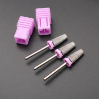 Conjunto De 5 En 1 Brocas De Carburo De Tungsteno Para Uñas Pulidoras Pedicura Eliminador De Uñas De Acrílico Y Gel Herramientas De Pulido - Extra Fino - details 5