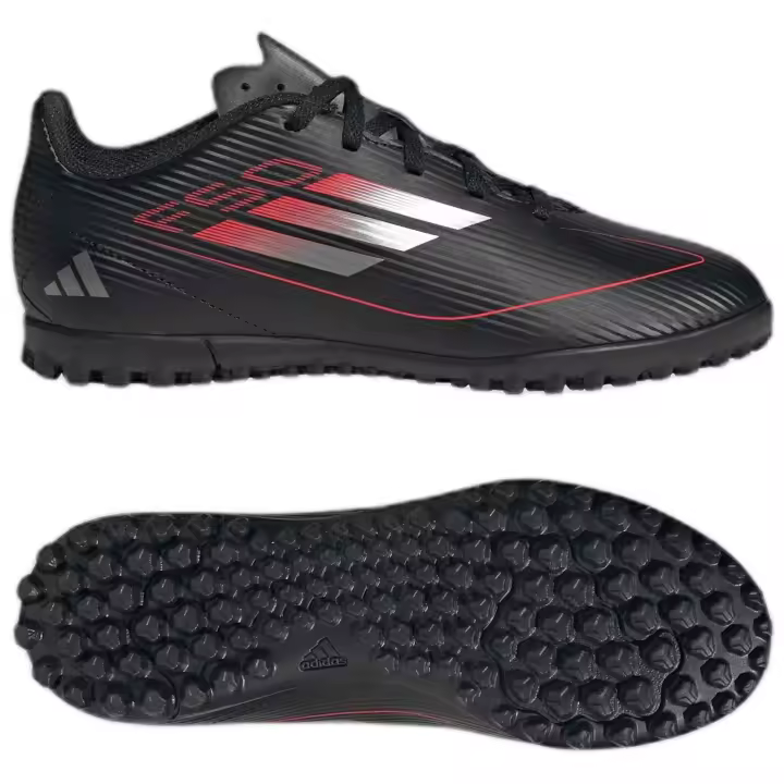 Zapatillas Adidas F50 Club Tf J Turf Negro Ie3731 Niño Futbol Cescep Artificial - 1