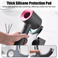 Organizador De Baño Portátil Con Soporte Magnético Super Potente Para Secador De Pelo Compatible Con Dyson Estante De Almacenamiento Metálico Sin Perforar - details 9