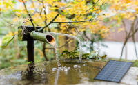 Bomba De Fuente Solar 2.5W Con 6 Boquillas Y Tubo De Agua De 4 Pies Para Baño De Pato Piscina Y Otros Lugares Al Aire Libre - details 0