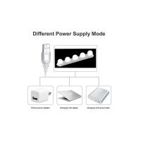 Luz De Espejo De Maquillaje Hollywood Estilo Con 5 Bombillas LED Dimmer USB Para Uso Doméstico En Baño Y Mesa De Vestíbulo - details 2