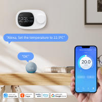 Termostato Inteligente AVATTO Tuya WiFi Batería De Bajo Consumo Para Calefacción/Aire Acondicionado Boilero Control De Temperatura Compatible Con Alexa Google Home - details 2