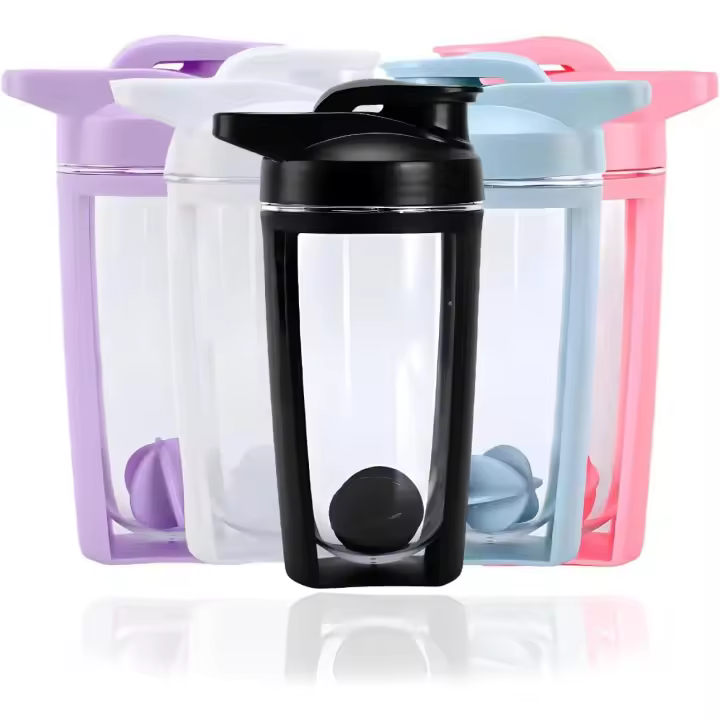Botella de Agua Deportiva para fitness, botellas para batidos de proteínas, Botella para batidos, batidoras de Suplementos deportivos, Vase - 1