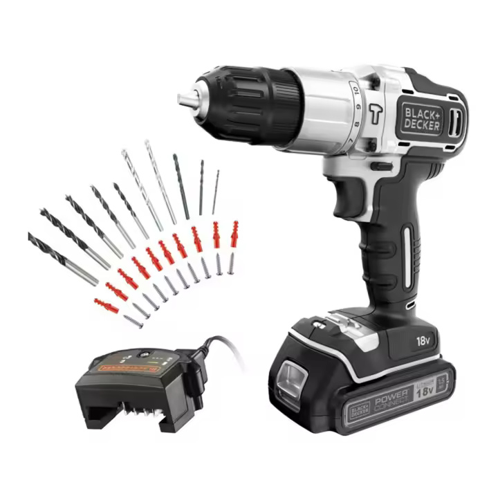 Black+Decker Taladro Percutor 18v Silver - 1