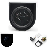 Gauge De Agua Y Aceite Negro 52MM Para Coche Con Soporte De Pod Holder Medidor De Nivel De Combustible Y Presión De Aceite - details 4