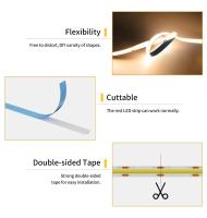 Tira De Luces LED COB 5V 320LEDs/M Toque Sensor Dimmable 1M-3M Para TV Espejo Iluminación Nocturna Cocina Habitación Luz DIY - details 9