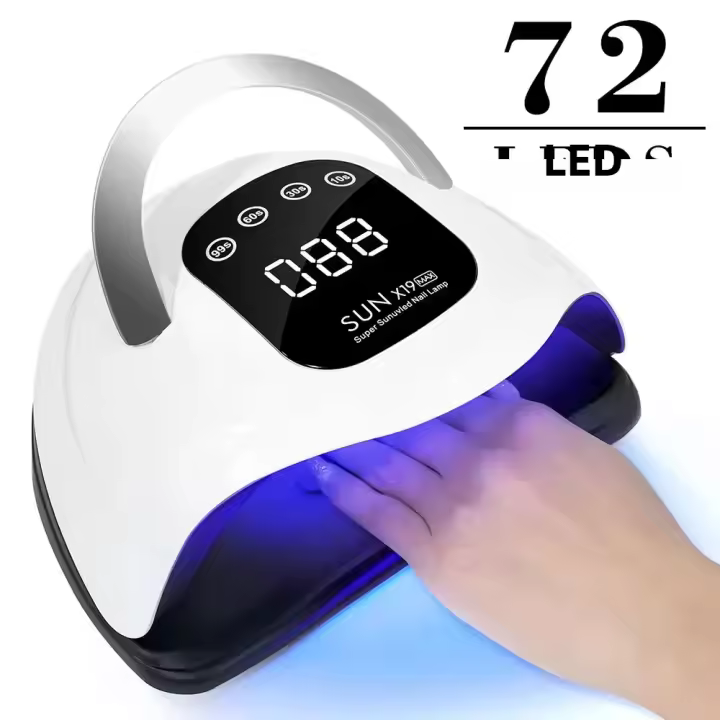 Lámpara UV Para Uñas 320W 72LED Secado Rápido Gel De Uñas Profesional Secadora De Uñas Máquina Herramientas De Cura Rápida - 1