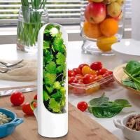 1pc Creativo Recipiente De Almacenamiento Para Verduras Y Hierbas Anti-Pulverizaciones Uso Doméstico Botella De Viaje Sin Químicos Originales En China - details 0