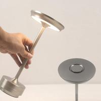 Lámpara De Mesa LED Sin Cable Para Restaurante Bar Decoración Creativa Luz Nocturna Con Sensor Táctil Y Carga USB Regulable - details 4