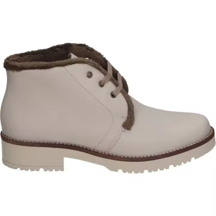 PITILLOS | Botines de Piel Pitillos para Mujer – Botín en Color Piedra – Botín de Piel con Cordones – De Piel – Elegante – Cómodas – Alta Calidad – Versátiles – Modelo 10085 - 1