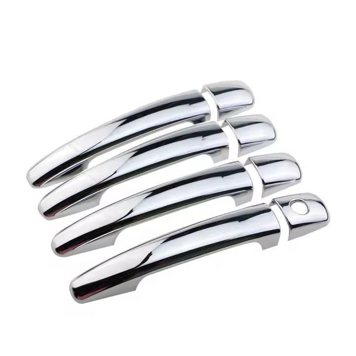 Cubiertas De Manija De Puerta Cromadas Para Peugeot 3008 2008-2016 Accesorios De Coche Adhesivos De Decoración Para Automóvil - 1