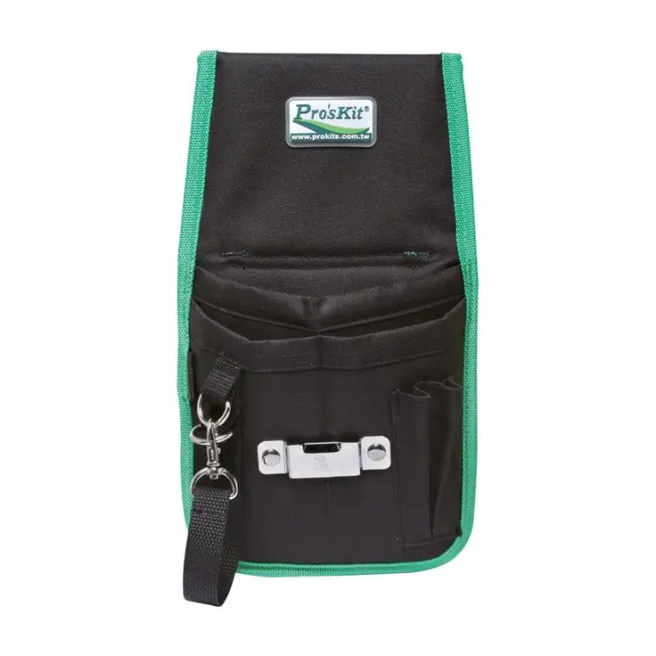Proskit Cartera Porta Herramientas de Cinturón BAG114 - Verde y Negro - 1