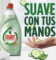 Fairy Limpieza Y Cuidado Aloe Vera Y Pepino Lavavajillas Líquido Con Protección De La Dermis Beneficia La Piel Y Combate La Grasa 16x520ML - details 1