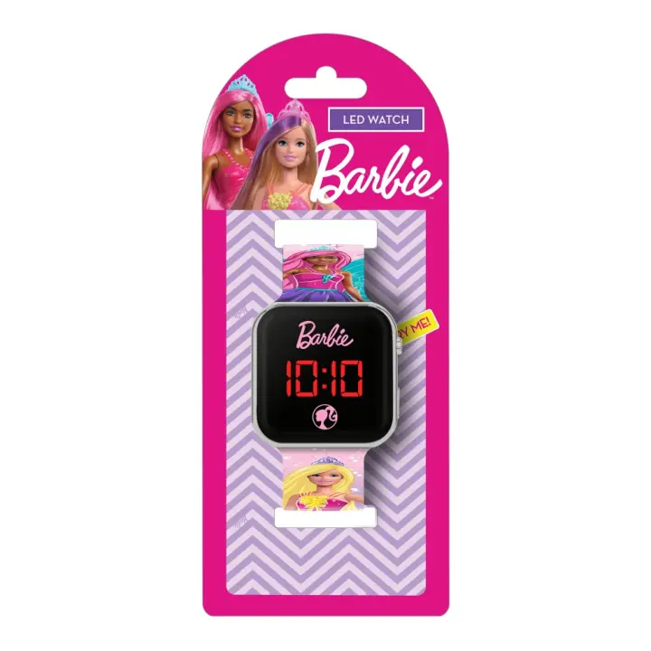 RELOJ DEPORTIVO LED BARBIE - 1
