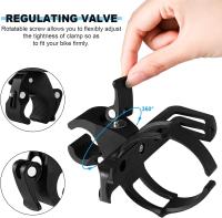 Portabotellas para Bicicleta, ligero, con rotación de 360 Grados, resistente, ajustable - details 3