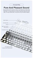 Teclado De Juego Ajazz AK35I V3 MAX Tri-Modo Cableado Bluetooth Inalámbrico 104 Teclas Intercambiables Gasket Hot Swap Multicolor Para Desktop Laptop Tablet - details 9