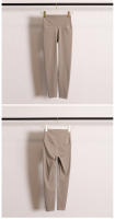 Leggings De Compresión Para Mujer 2024 Levantamiento De Glúteos Cintura Alta Color Nude Con Bolsillo Yoga Pantalones Estirados Deportivos - details 15
