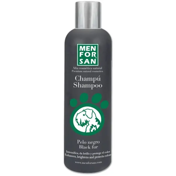 MENFORSAN CHAMPU PERRO PELO NEGRO 300 ML - 1