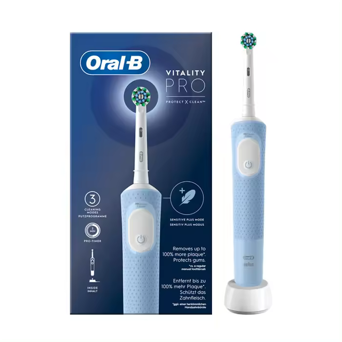 ORAL-B CEPILLO ELECTRICO VITALITY PRO PROTECT & CLEAN 3 COLORES - 1