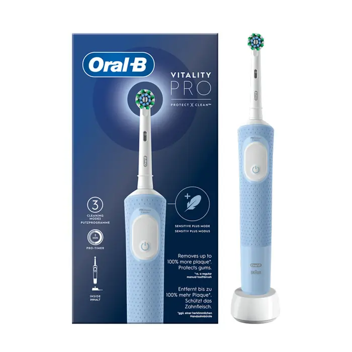 ORAL-B CEPILLO ELECTRICO VITALITY PRO PROTECT & CLEAN 3 COLORES - 1