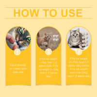 Comprimidos de Aceite de Pescado Multivitamínicos para Gatos (Cuidado integral para piel, pelaje y salud general) - details 3