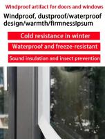 Cinta Adhesiva Impermeable Y Antipolvo Para Ventanas Y Puertas Autoadhesiva Resistente Al Viento Y a La Tierra Cinta De Sellado Para Reparaciones Caseras - details 2