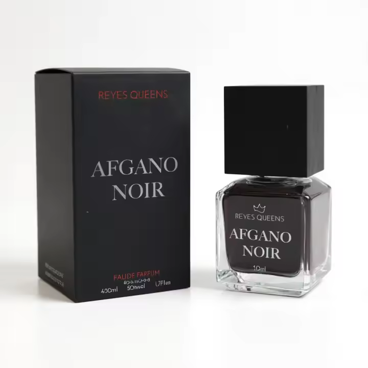 Perfume Afgano Noir Eau de Parfum 50ml de Reyes Queens, fragancia intensa y elegante con carácter, ideal para uso diario o ocasiones especiales. 🚚 Envíos a España 24/48 horas. - 1