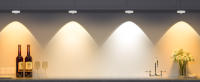 WILLED 6 PCS Luz Nocturna Recargable RGB Con Control Remoto Y Función De Programación LED Para Armario De Cocina Estante - details 9