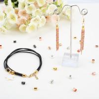 300pcs Terminadores De Cuerda En 6 Colores Capa De Cuero Con Agujero De 1mm Terminadores De Columna De Cobre Para Joyería - details 3