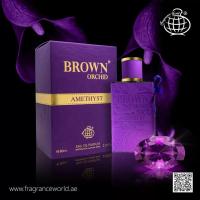 Fragrance World Brown Orchid Amethyst Eau de Parfum Mujer 80 Ml - Perfume Oriental Amaderada - details 0