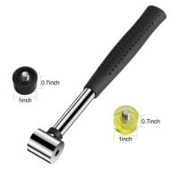 Martillo De Goma Pequeño 25mm Herramienta Manual Multifuncional Para Joyería Y Artesanía Mango De Acero Para Montaje De Tubo De Acero - details 8