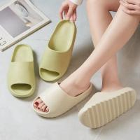 Pantuflas De Verano Para Mujer Y Hombre Talla Grande Con Suela Gruesa De EVA Cómodas Sandalias De Baño Y Hogar Zapatos De Playa Moda Transpirables Para Uso Diario - details 2