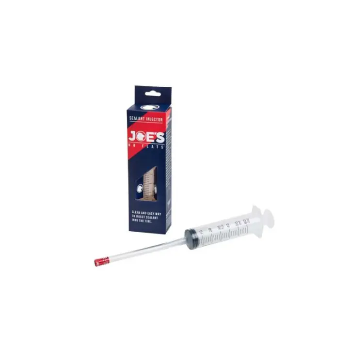 Jeringuilla Joe's para Inyectar Sellador Tubeless con Adaptador de Válvulas - 1