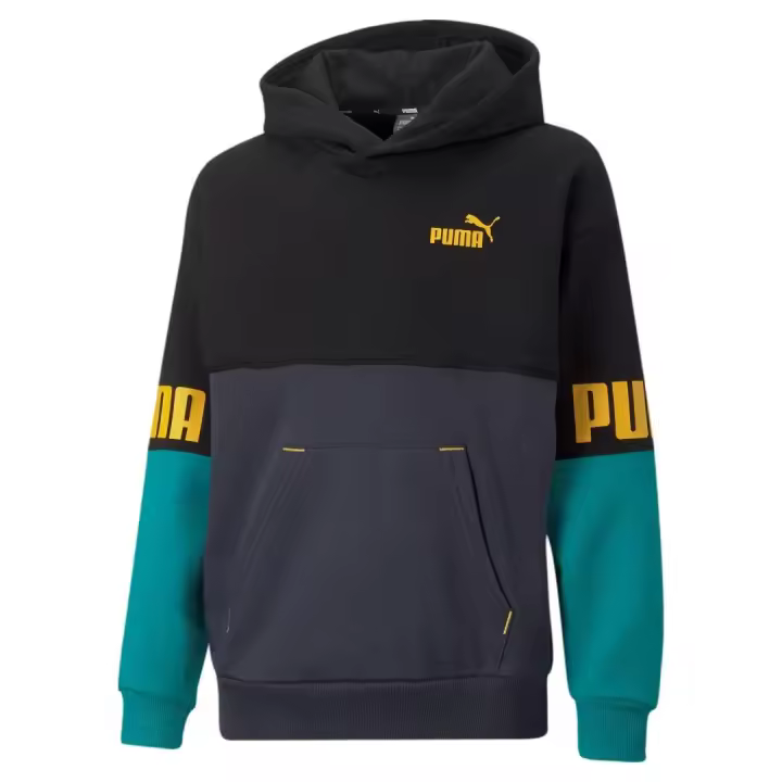 Sudadera Jr Puma POWER COLOR BLOCK Multicolor - 1