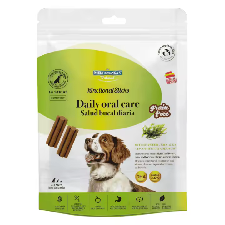 Mediterranean Natural Fuctional Snacks Salud Bucal 150 gr - 1