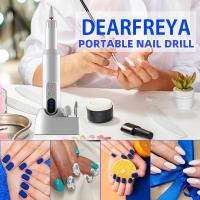 Máquina De Uñas Eléctrica Recargable 18000RPM Sin Cable Con Corte De Molienda Herramienta De Manicura Portátil Para Tratamientos De Uñas - details 4