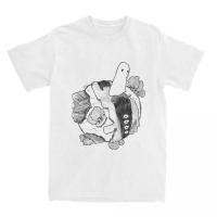Camiseta Manga Oyasumi PunPun Para Hombres Y Mujeres Estampado Vintage De Manga Corta Algodón Transpirable Ligera Secado Rápido Protección Solar Estilo Casual - details 1