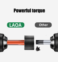 LAOA Herramienta De Mantenimiento Profesional Con Destornillador De Acero S2 De Aluminio Y Cabezas De Tornillo Magnéticas Para El Hogar - details 4