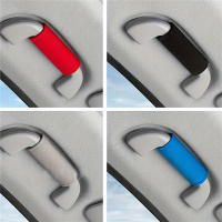 Cubierta De Cuero Suave Para Manija De Techo De Coche Accesorios De Protección Para Manijas Interiores De Auto - details 0