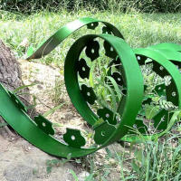 Kit De Aro De Jardín Flexible 5m/10m Con 15/30 Clavos Instalación Sencilla Sin Excavación Para Línea De Jardín Valla De Jardín - details 1