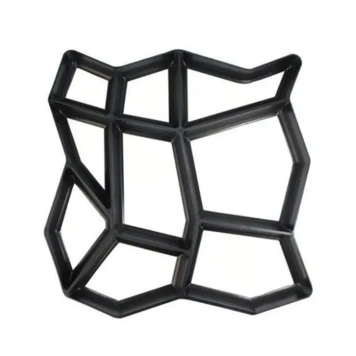 Molde Para Pavimento De Jardín DIY Hecho Manualmente Molde De Cemento Para Crear Caminos De Piedra En El Piso - 1