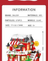 Bloques De Construcción De Modelo Arquitectónico ToylinX Serie Casa Navideña Para La Ciudad Juguete Educativo Para Niños Y Adultos Con Valor Coleccionable Regalos De Cumpleaños Y Fiestas - details 5