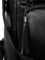 Mochila urbana sencilla de PU para mujer - details 19