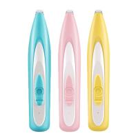 Afeitadora Eléctrica Para Gatos Y Perros Con Luz LED Impermeable Y Bajo Ruido Trimmer De Pelo De Patas Y Orejas Para Mascotas - details 6
