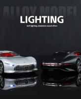 Coche De Modelo Deportivo AMG De Aleación Con Sonido Y Luz Regalo Adecuado Para Niños Decoración De Mesa a Escala 1:24 Para Jóvenes - details 5