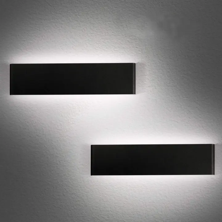 Aplique de pared Interior LED 31 Cm 6000 K - Protección para los Ojos - Simple y Moderno-Dormitory, Sala de Estar, Cocina, Salón - 1
